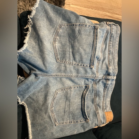 Denim midi shorts - Picture 2 of 3